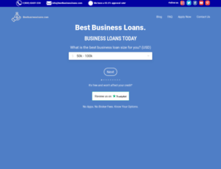 bestbusinessloan.info screenshot