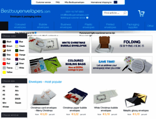 bestbuyenvelopes.com screenshot