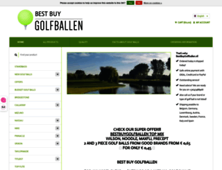 bestbuygolfballen.nl screenshot