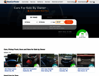 bestcarfinder.com screenshot
