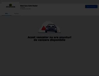 bestcarsautodealer.autovit.ro screenshot