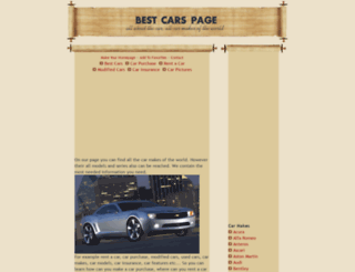 bestcarspage.com screenshot