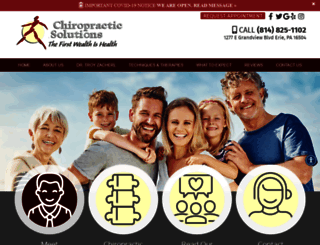 bestchiropractorerie.com screenshot