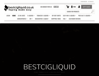 bestcigliquid.co.uk screenshot
