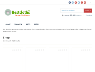 bestcloths.com screenshot