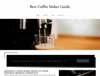 bestcoffeemakerguide.org screenshot