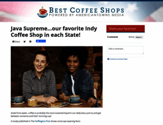 bestcoffeeshops.org screenshot
