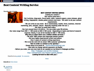 bestcontentwritingservice.blogspot.com screenshot