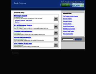 bestcoupons.com screenshot