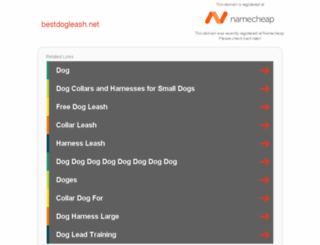 bestdogleash.net screenshot