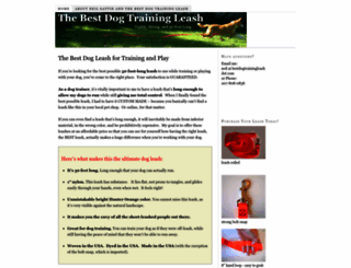 bestdogtrainingleash.com screenshot