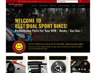 bestdualsportbikes.com screenshot