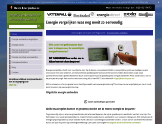 beste-energiedeal.nl screenshot
