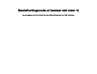 bestekortingscode.nl screenshot