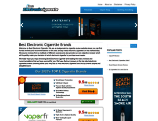 bestelectronic-cigarette.org screenshot
