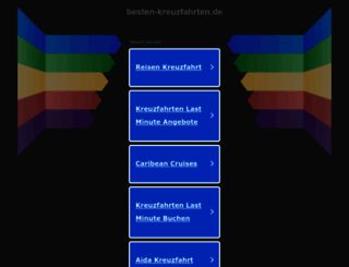 besten-kreuzfahrten.de screenshot