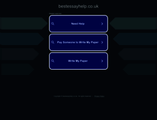 bestessayhelp.co.uk screenshot