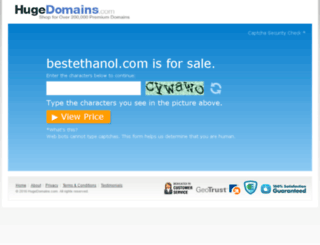 bestethanol.com screenshot