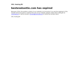 bestevakantie.com screenshot
