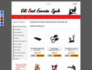 bestexercisecycle.com screenshot