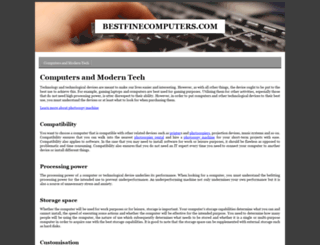 bestfinecomputers.com screenshot