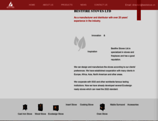 bestfirestove.com screenshot