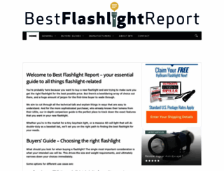 bestflashlightreport.com screenshot