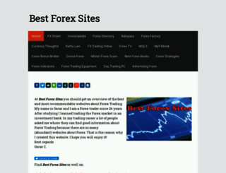 bestforexsites.jimdo.com screenshot