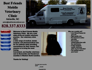 bestfriendsmobilevet.com screenshot