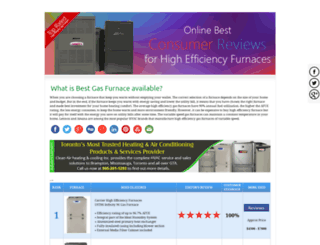 bestfurnaces.ca screenshot