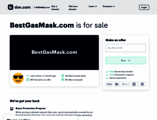 bestgasmask.com screenshot
