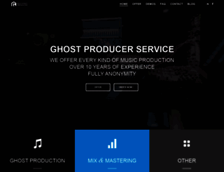 bestghostproducer.com screenshot
