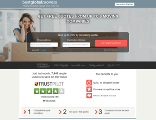 bestglobalmovers.com screenshot