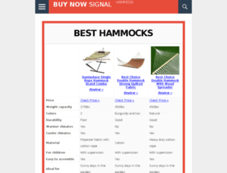 besthammock.net screenshot