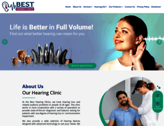 besthearingclinics.com screenshot