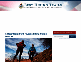 besthiking.info screenshot