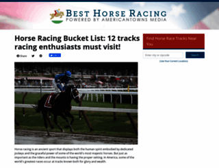 besthorseracing.org screenshot