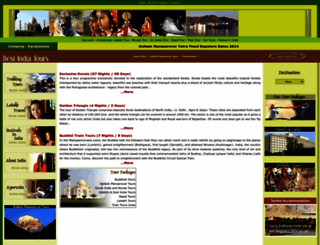 bestindiatours.com screenshot