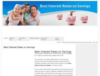 bestinterestratesonsavings.org screenshot