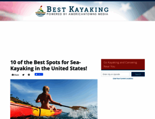 bestkayaking.org screenshot