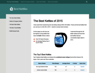 bestkettles.co.uk screenshot