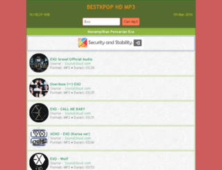 bestkpop.net screenshot
