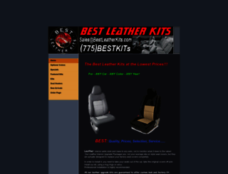 bestleatherkits.com screenshot