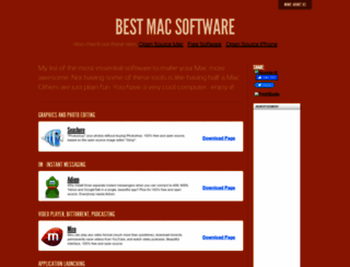 bestmacsoftware.org screenshot