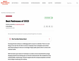 bestmattress-reviews.org screenshot