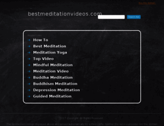 bestmeditationvideos.com screenshot