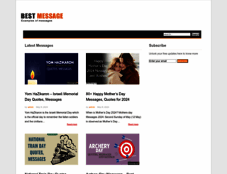 bestmessage.org screenshot