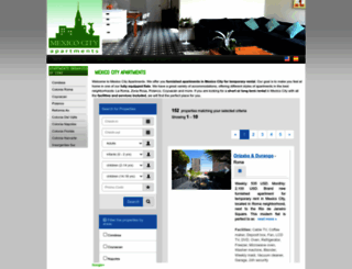 bestmexicoapartments.com screenshot