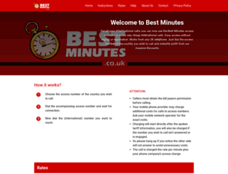 bestminutes.co.uk screenshot