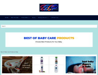 bestofbabycareproducts.in screenshot